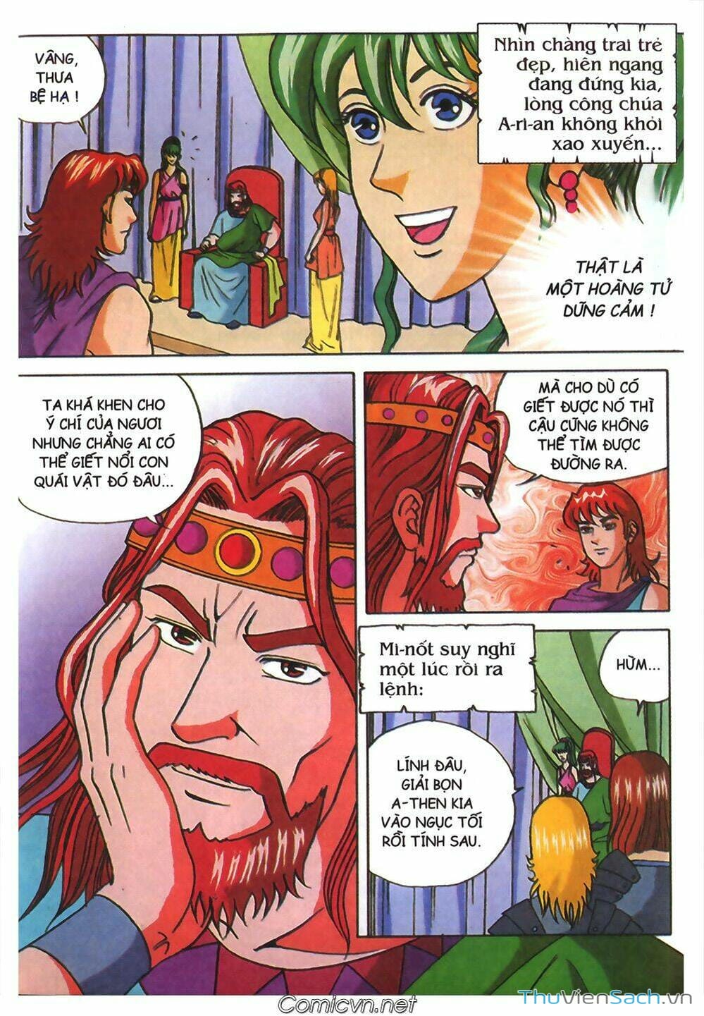 Truyện Tranh Thần Thoại Hy Lạp - Nguồn Gốc Các Vị Thần trang 3