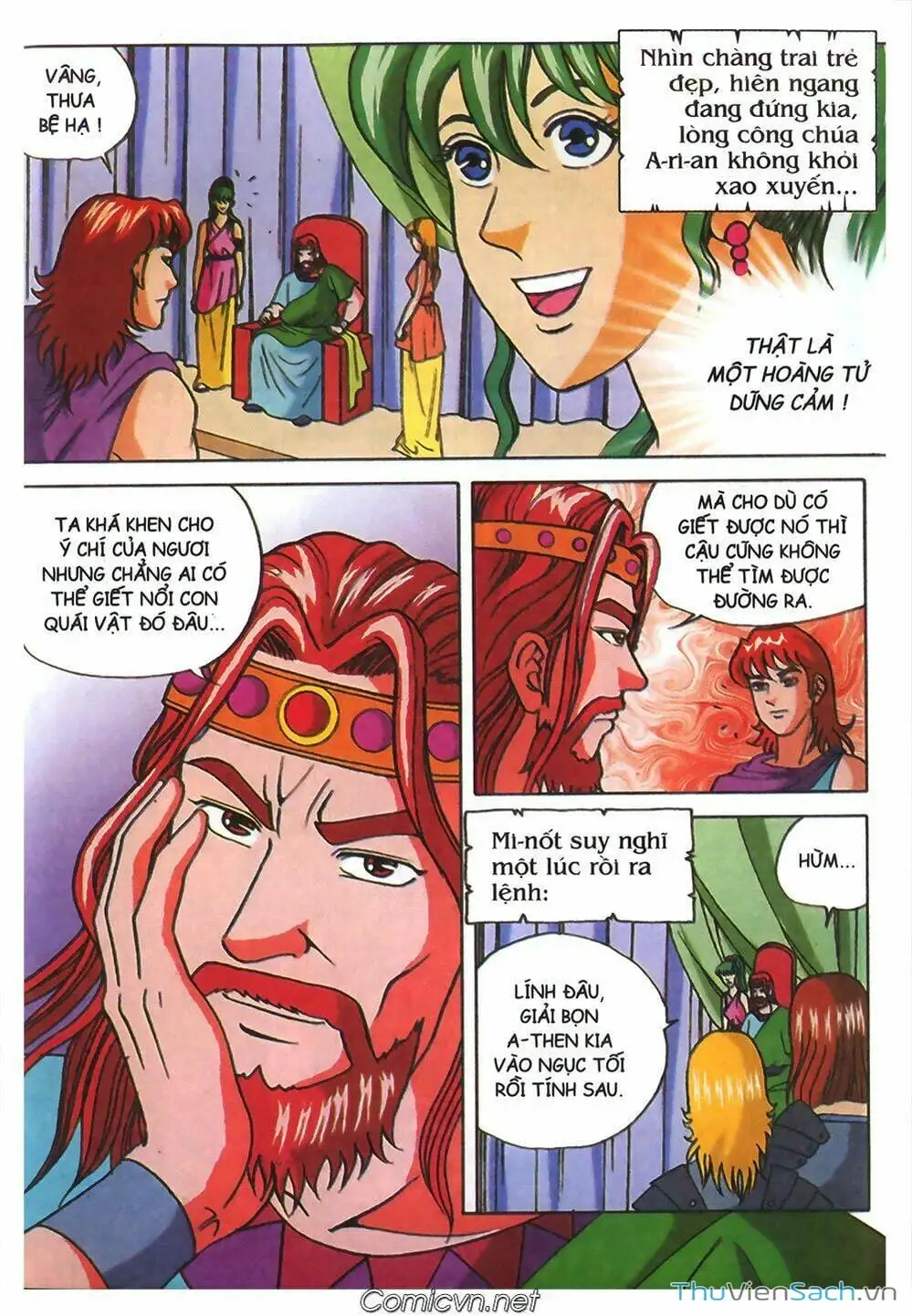 Truyện Tranh Thần Thoại Hy Lạp - Nguồn Gốc Các Vị Thần trang 3