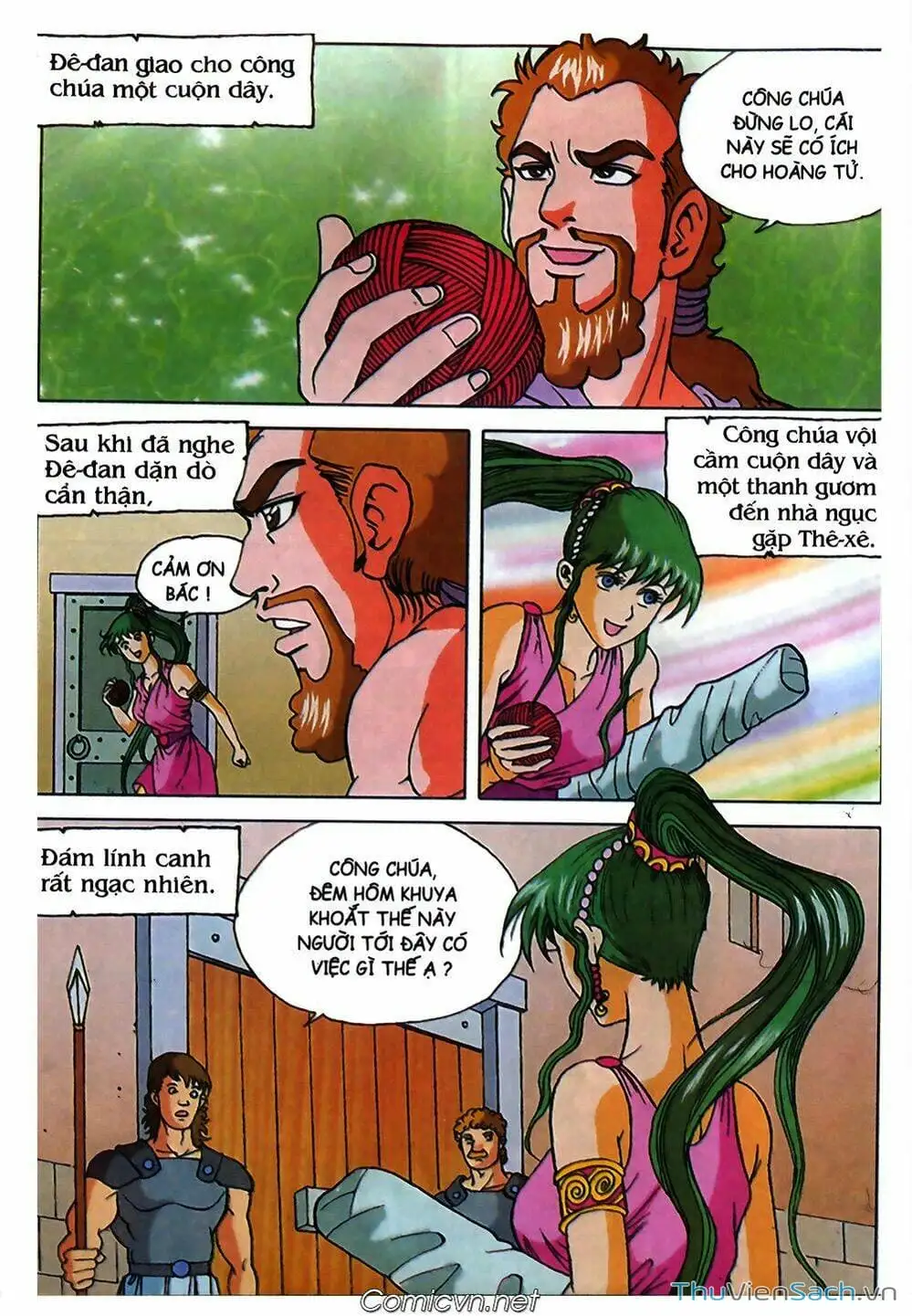 Truyện Tranh Thần Thoại Hy Lạp - Nguồn Gốc Các Vị Thần trang 3