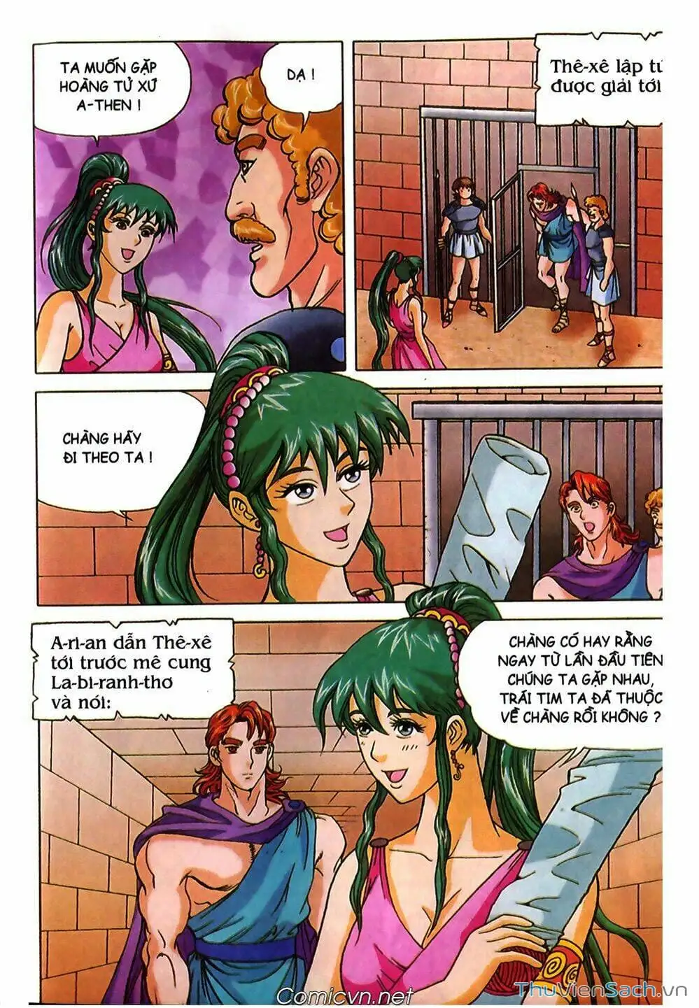 Truyện Tranh Thần Thoại Hy Lạp - Nguồn Gốc Các Vị Thần trang 3