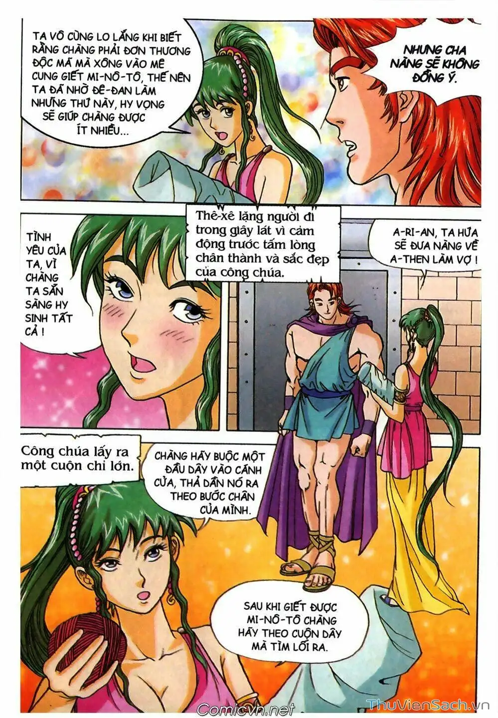 Truyện Tranh Thần Thoại Hy Lạp - Nguồn Gốc Các Vị Thần trang 3