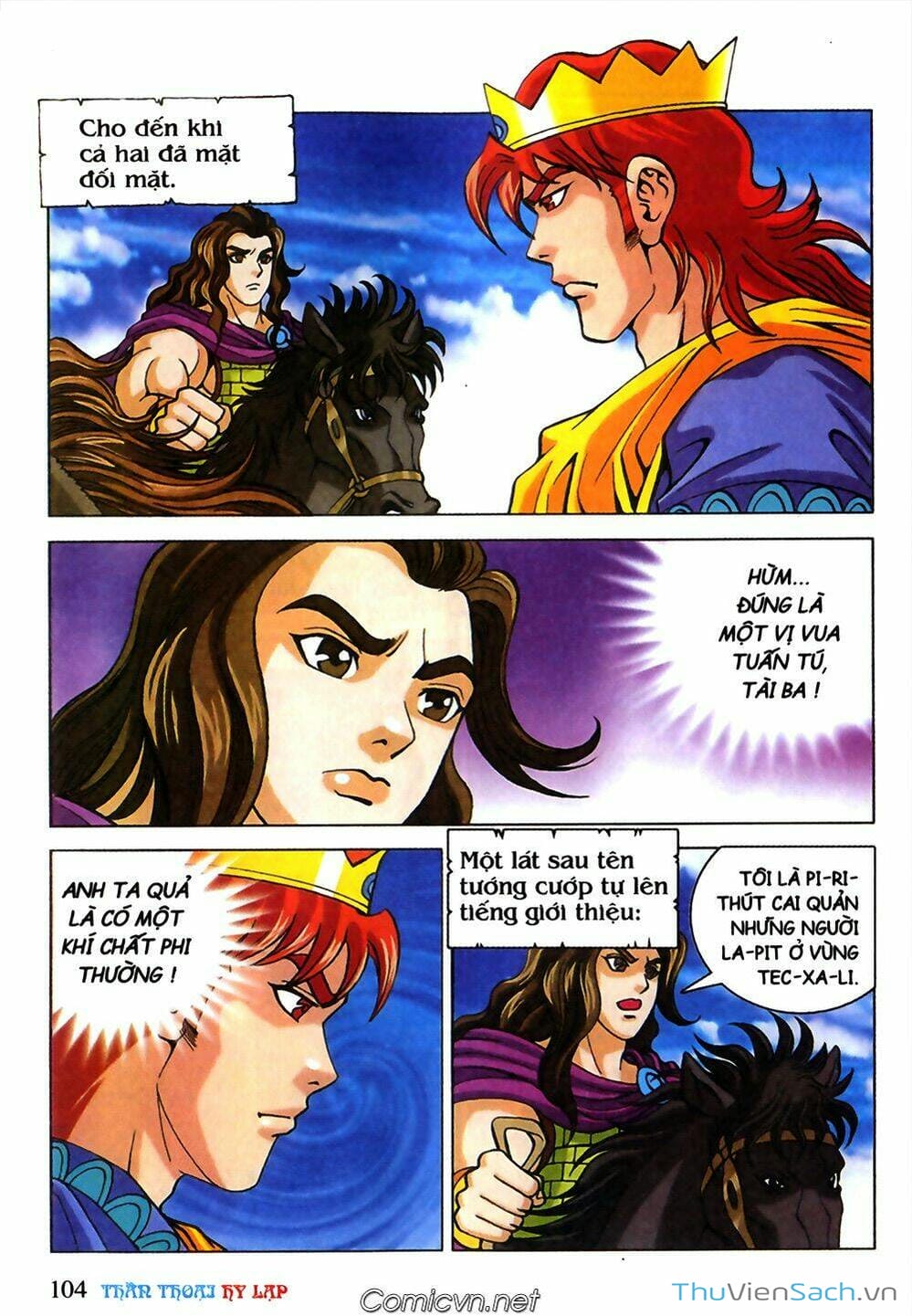 Truyện Tranh Thần Thoại Hy Lạp - Nguồn Gốc Các Vị Thần trang 3