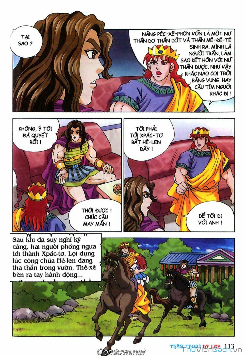Truyện Tranh Thần Thoại Hy Lạp - Nguồn Gốc Các Vị Thần trang 3