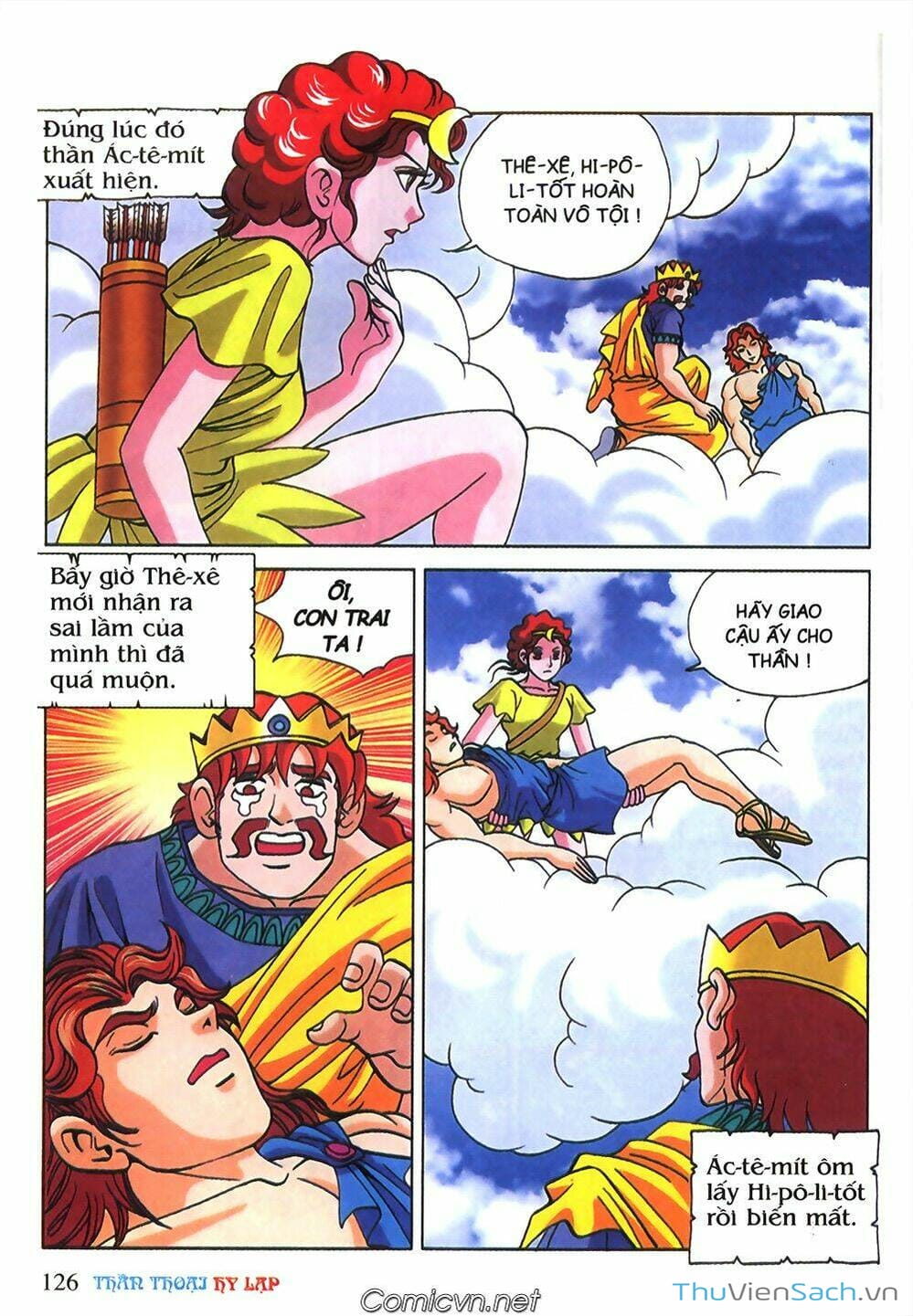 Truyện Tranh Thần Thoại Hy Lạp - Nguồn Gốc Các Vị Thần trang 3