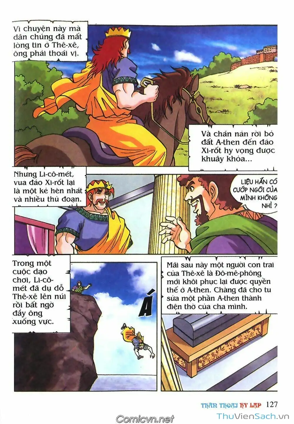 Truyện Tranh Thần Thoại Hy Lạp - Nguồn Gốc Các Vị Thần trang 3