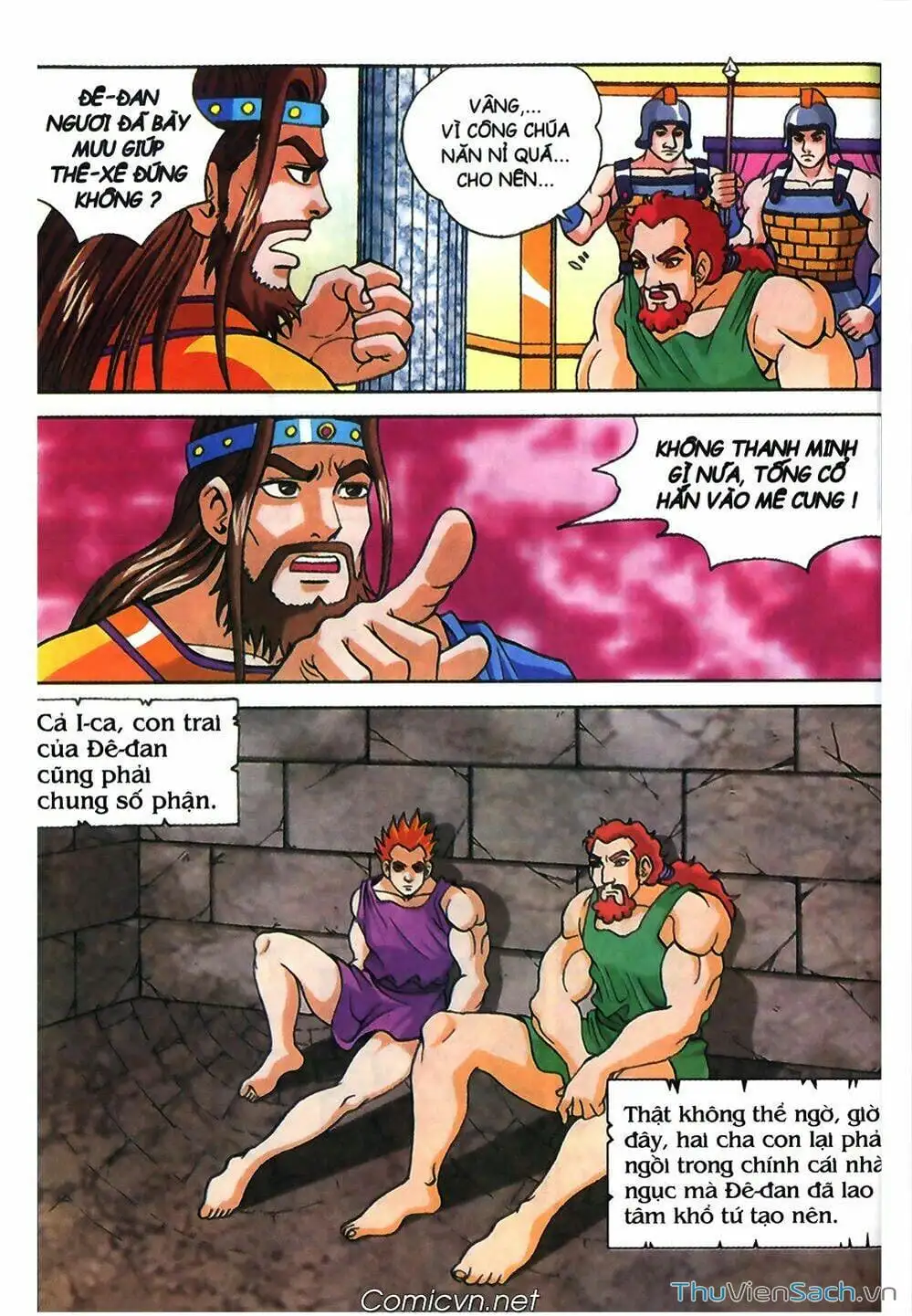 Truyện Tranh Thần Thoại Hy Lạp - Nguồn Gốc Các Vị Thần trang 3