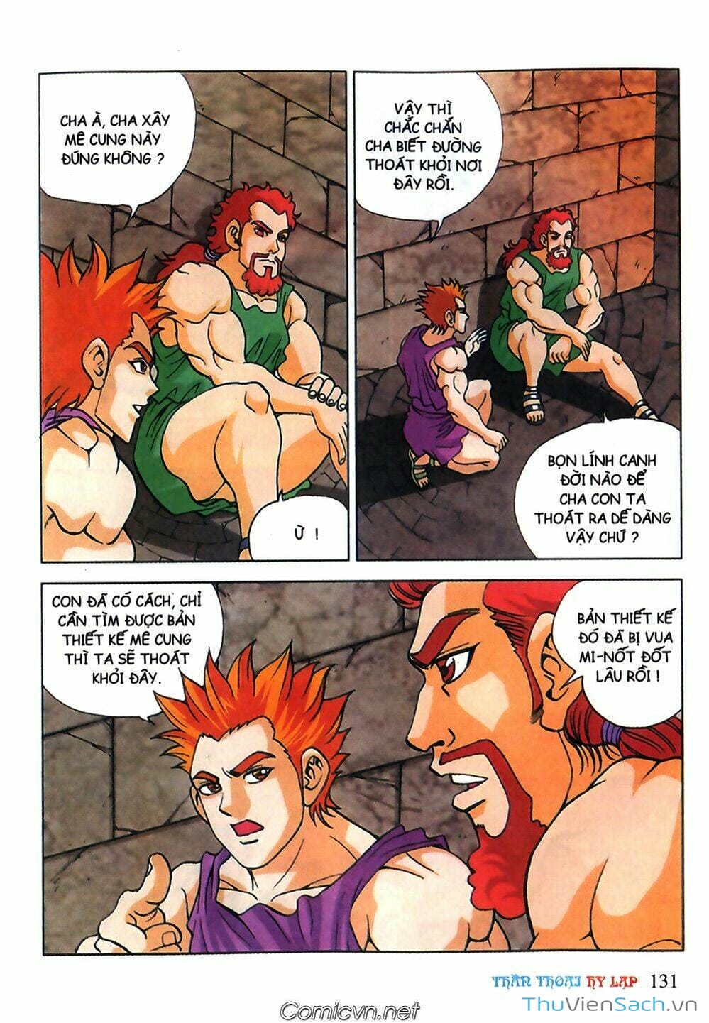 Truyện Tranh Thần Thoại Hy Lạp - Nguồn Gốc Các Vị Thần trang 3