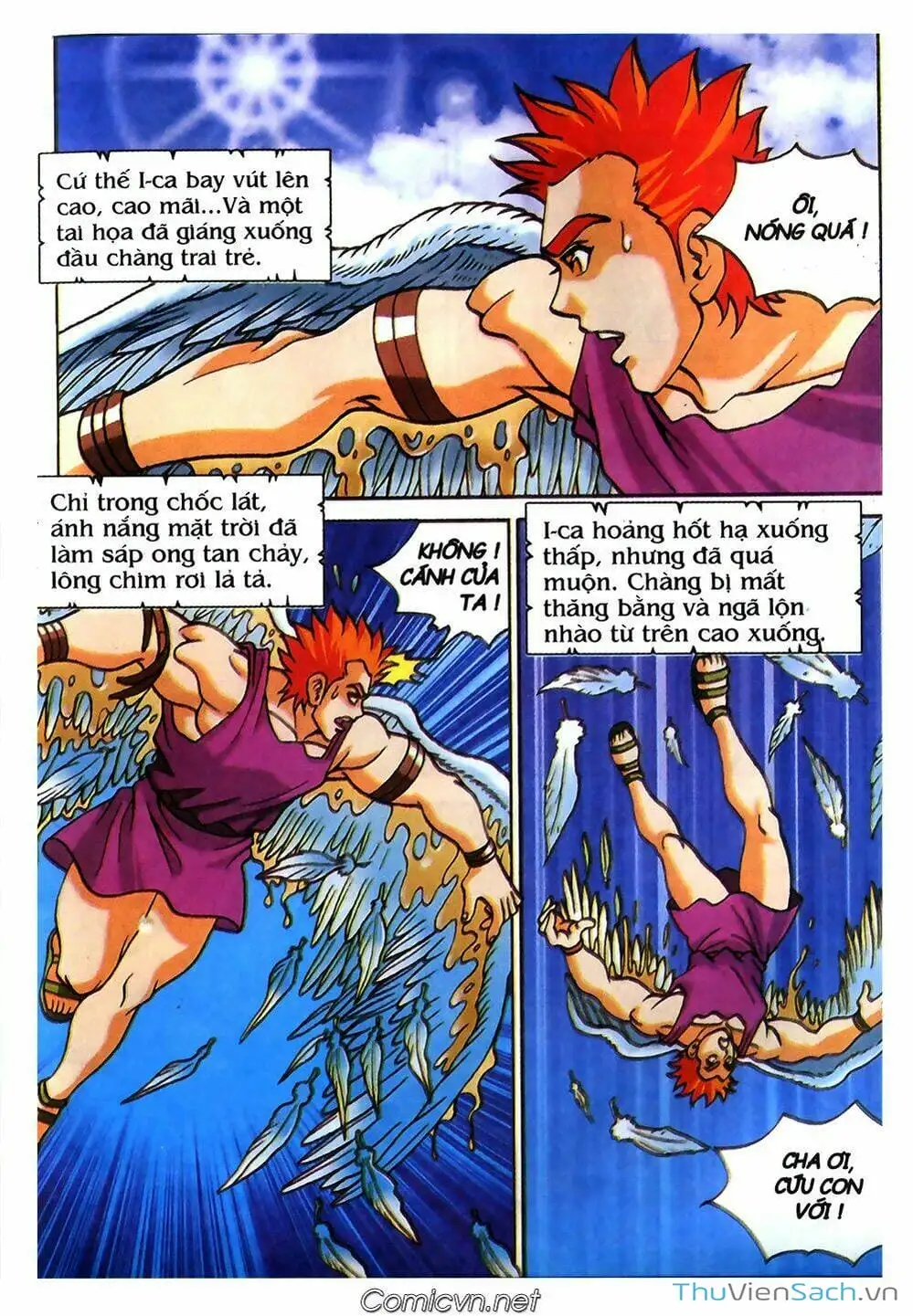 Truyện Tranh Thần Thoại Hy Lạp - Nguồn Gốc Các Vị Thần trang 3