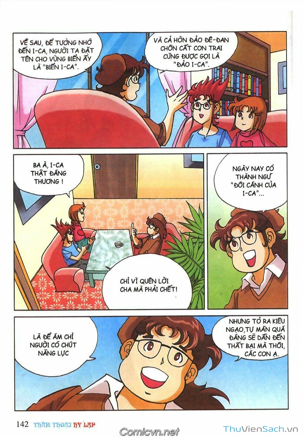 Truyện Tranh Thần Thoại Hy Lạp - Nguồn Gốc Các Vị Thần trang 3