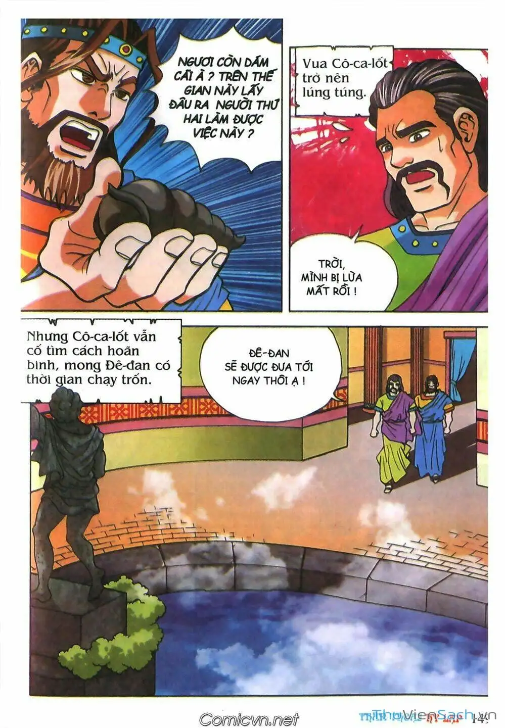 Truyện Tranh Thần Thoại Hy Lạp - Nguồn Gốc Các Vị Thần trang 3