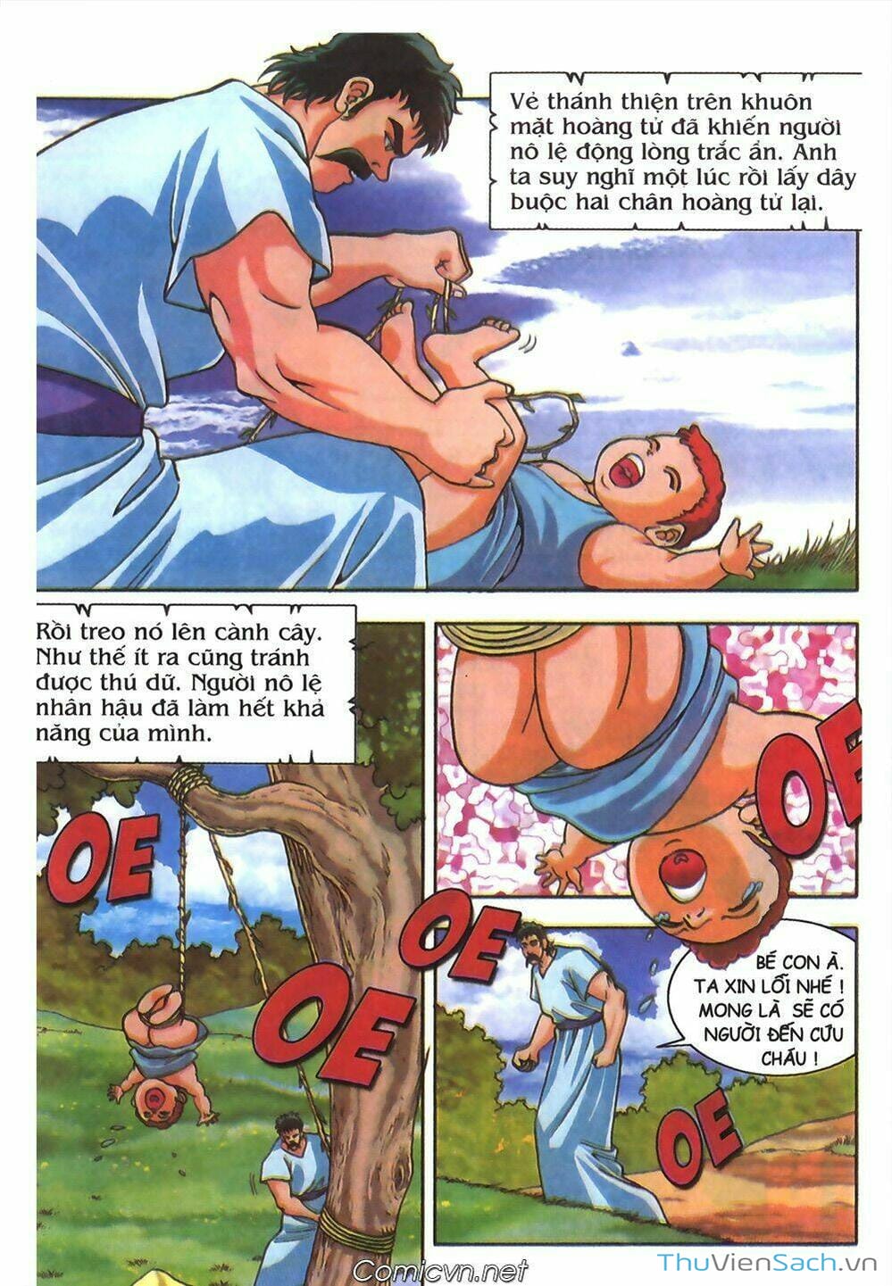 Truyện Tranh Thần Thoại Hy Lạp - Nguồn Gốc Các Vị Thần trang 3