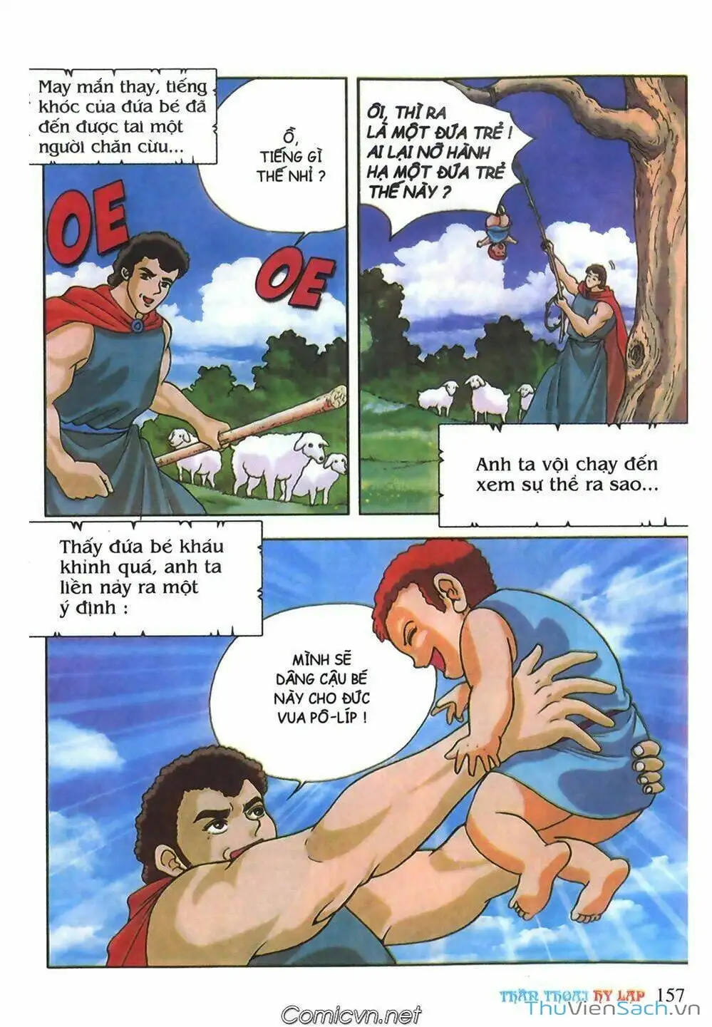 Truyện Tranh Thần Thoại Hy Lạp - Nguồn Gốc Các Vị Thần trang 3