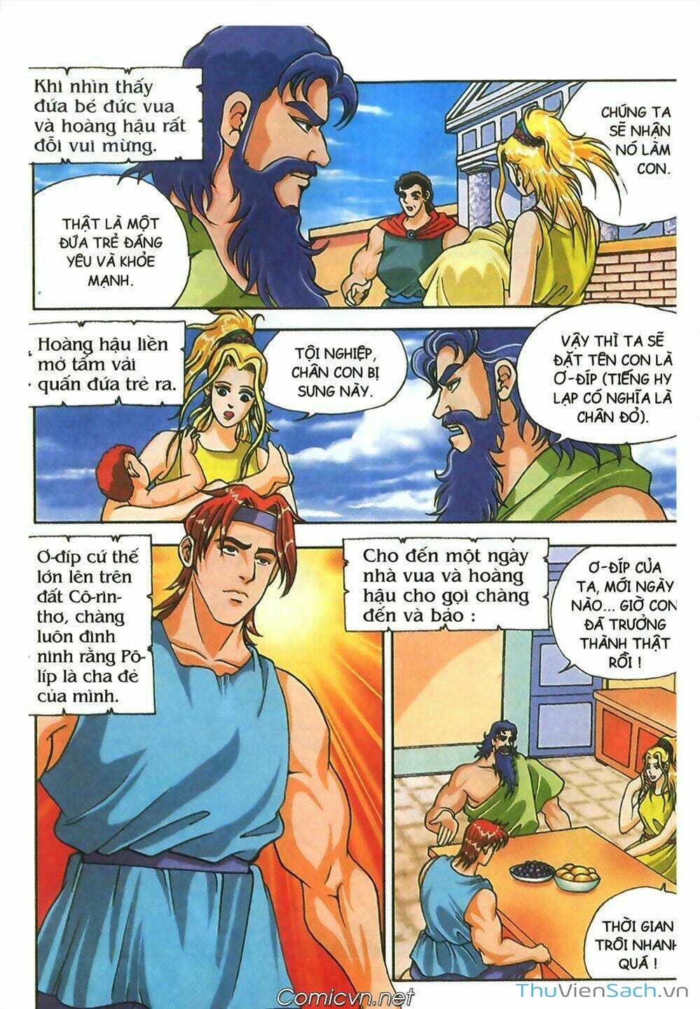Truyện Tranh Thần Thoại Hy Lạp - Nguồn Gốc Các Vị Thần trang 3