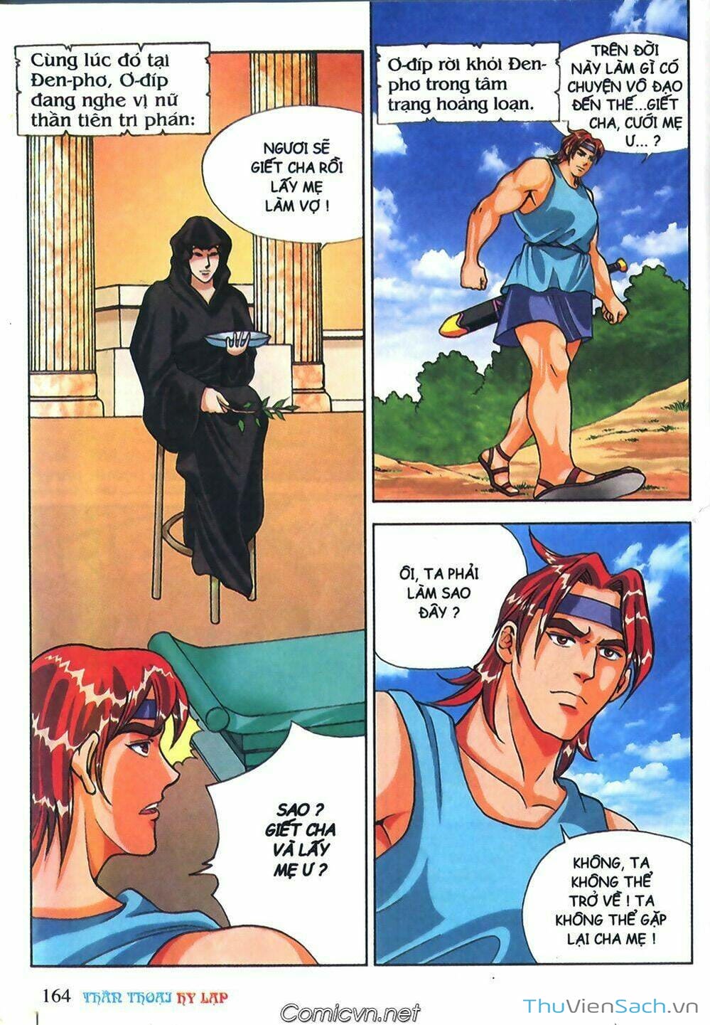 Truyện Tranh Thần Thoại Hy Lạp - Nguồn Gốc Các Vị Thần trang 3