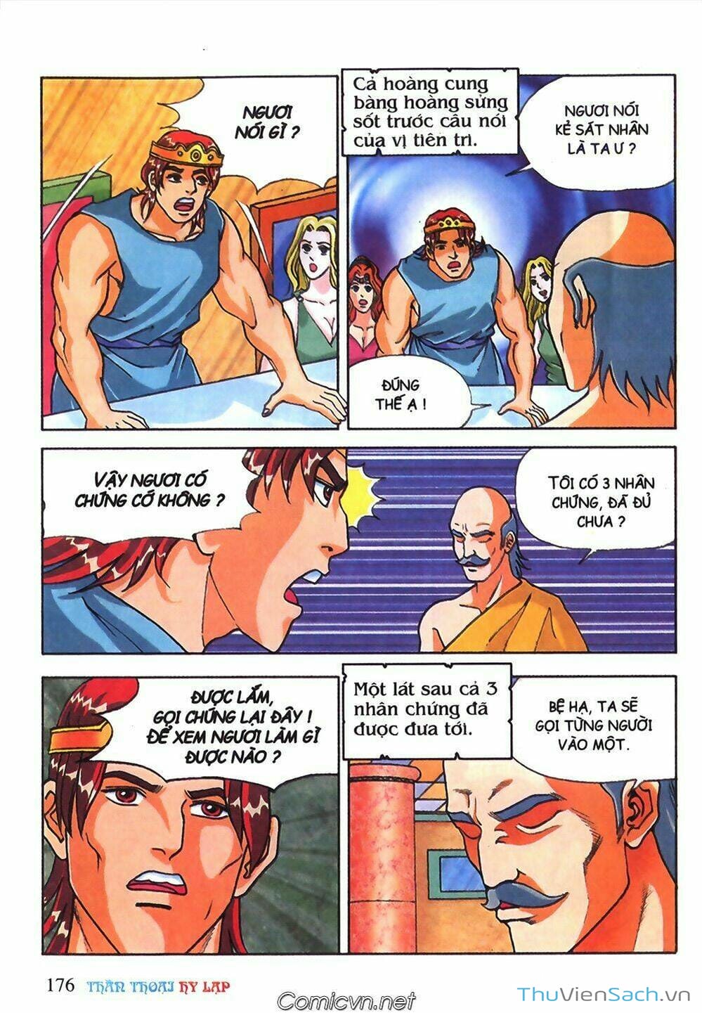 Truyện Tranh Thần Thoại Hy Lạp - Nguồn Gốc Các Vị Thần trang 3