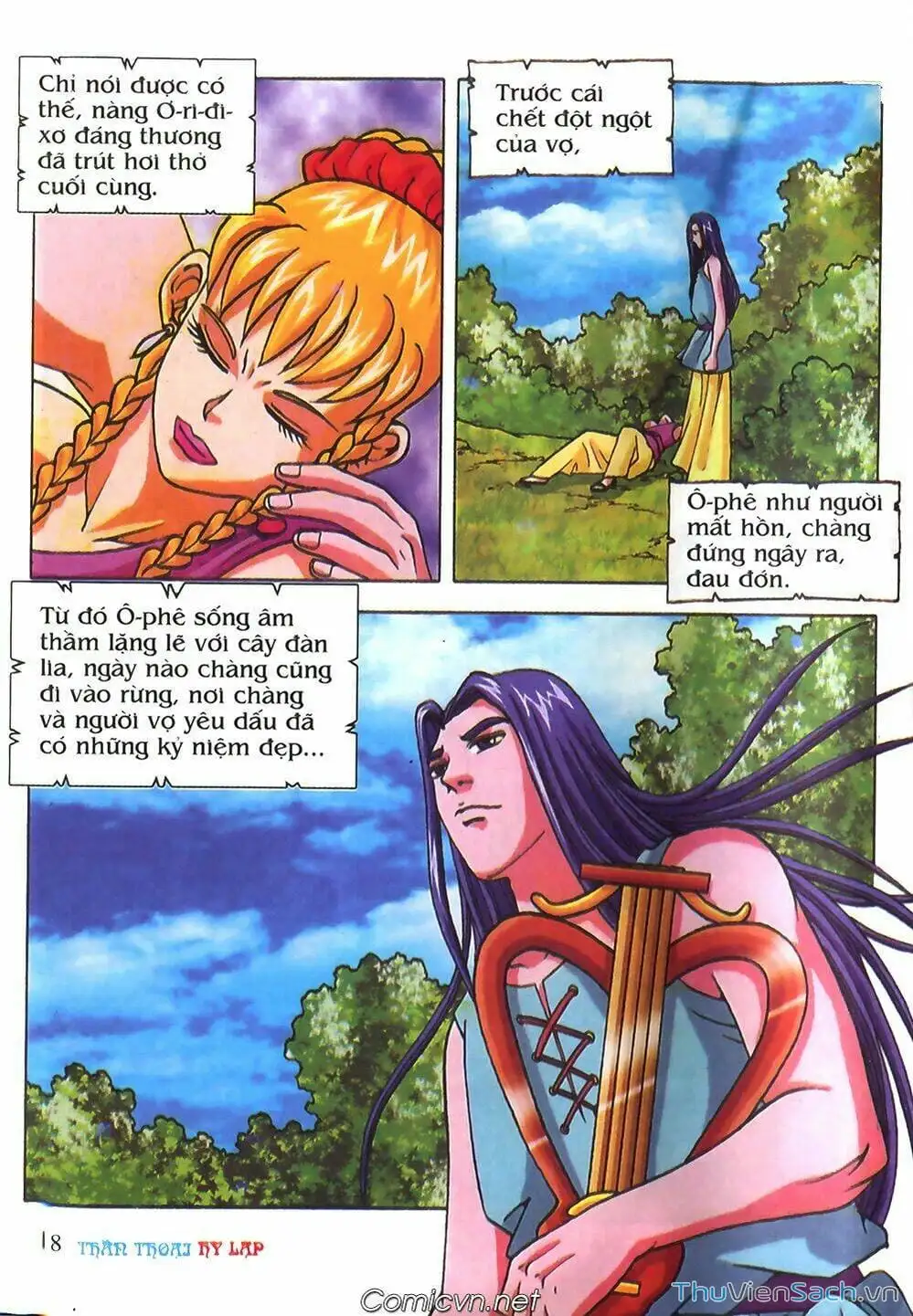 Truyện Tranh Thần Thoại Hy Lạp - Nguồn Gốc Các Vị Thần trang 3