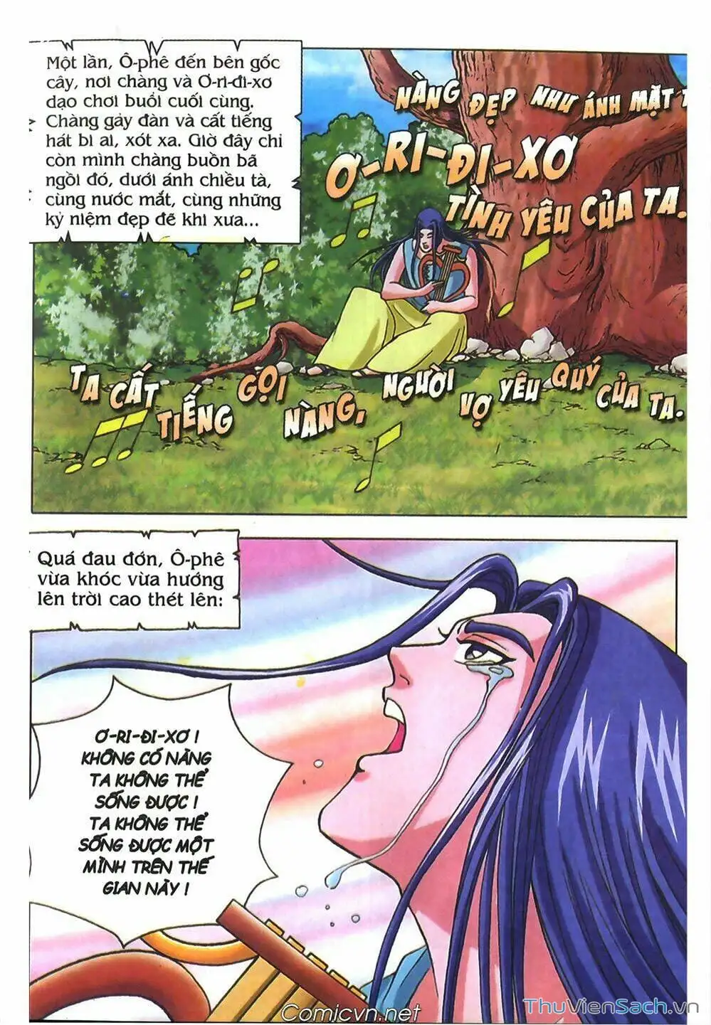 Truyện Tranh Thần Thoại Hy Lạp - Nguồn Gốc Các Vị Thần trang 3