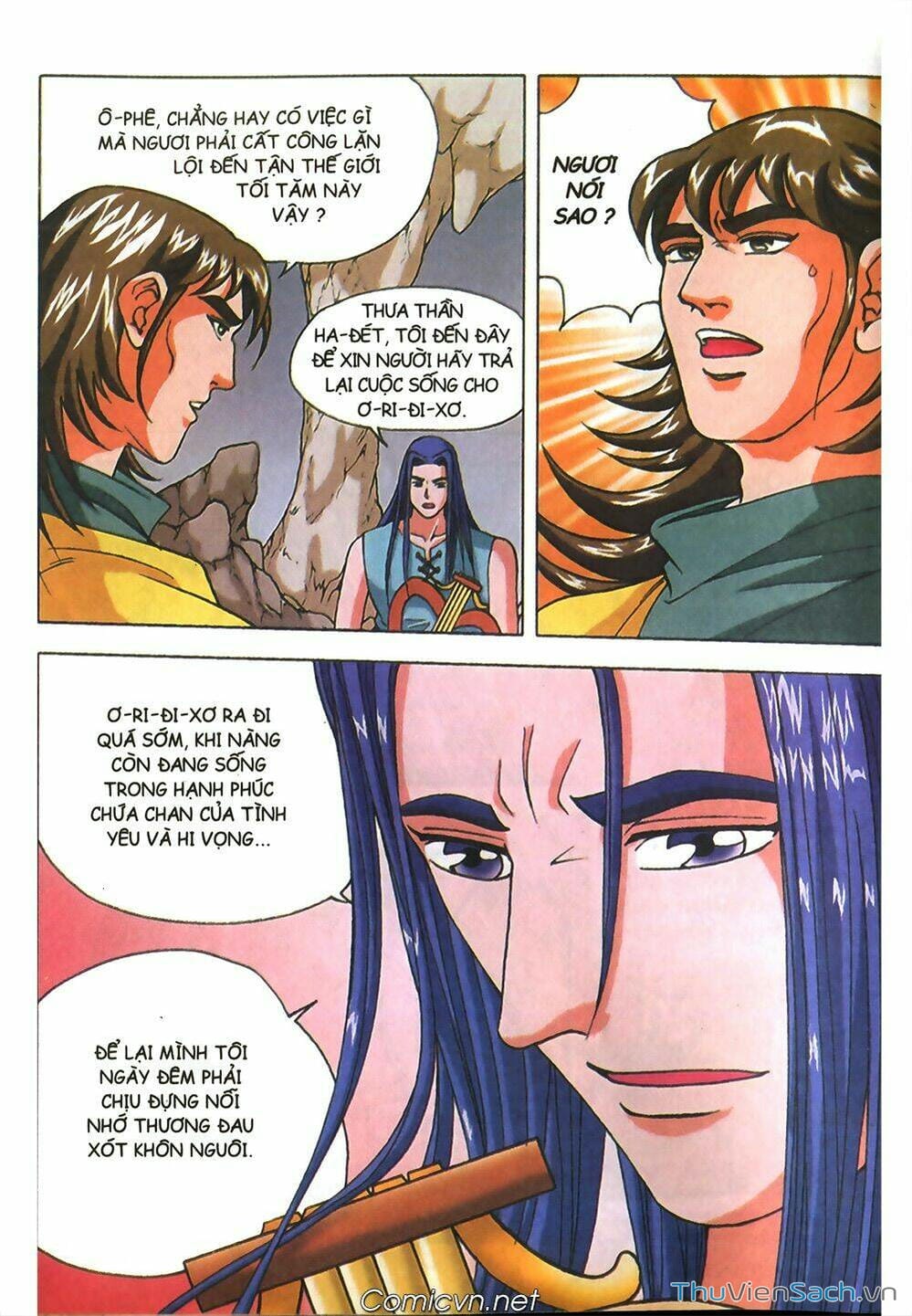 Truyện Tranh Thần Thoại Hy Lạp - Nguồn Gốc Các Vị Thần trang 3