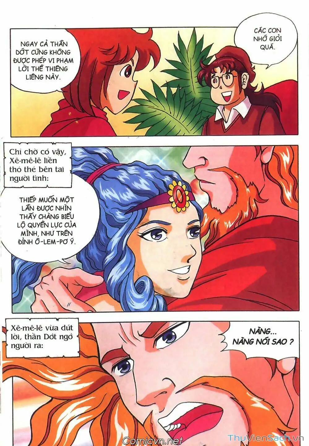 Truyện Tranh Thần Thoại Hy Lạp - Nguồn Gốc Các Vị Thần trang 3