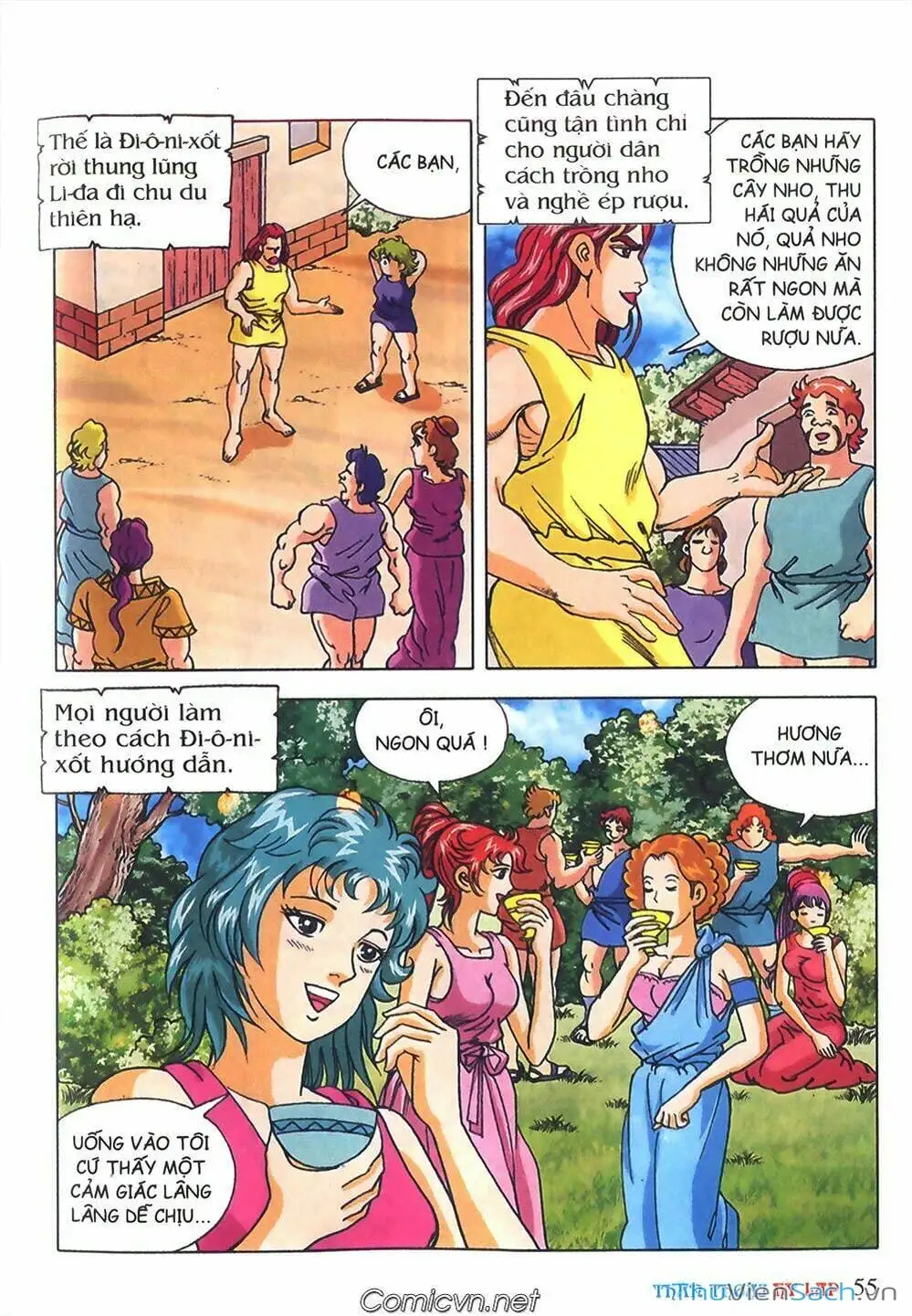 Truyện Tranh Thần Thoại Hy Lạp - Nguồn Gốc Các Vị Thần trang 3