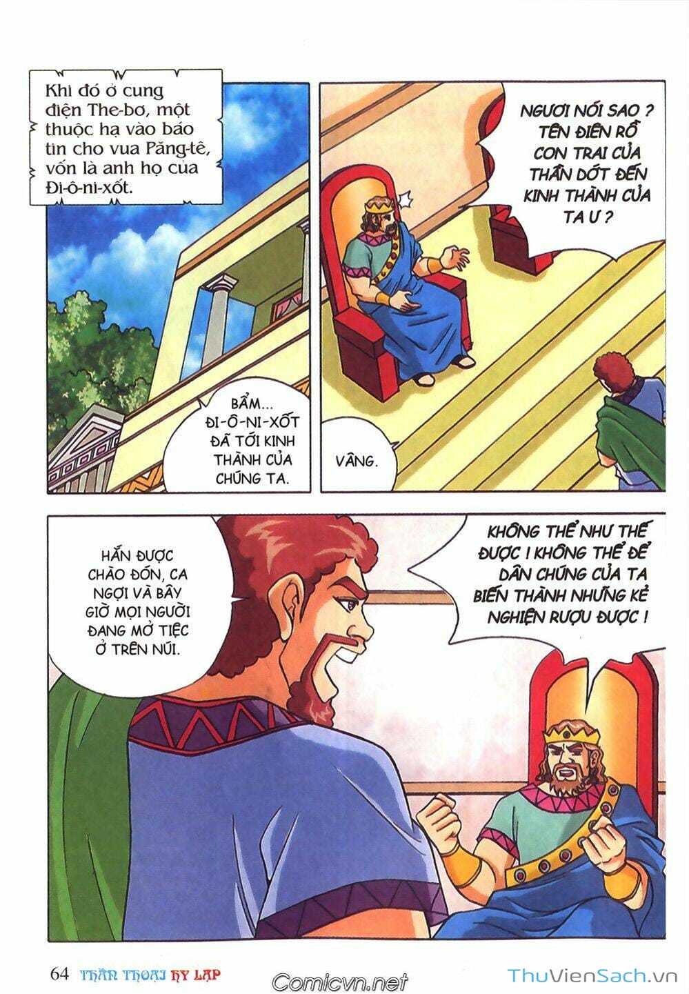 Truyện Tranh Thần Thoại Hy Lạp - Nguồn Gốc Các Vị Thần trang 3