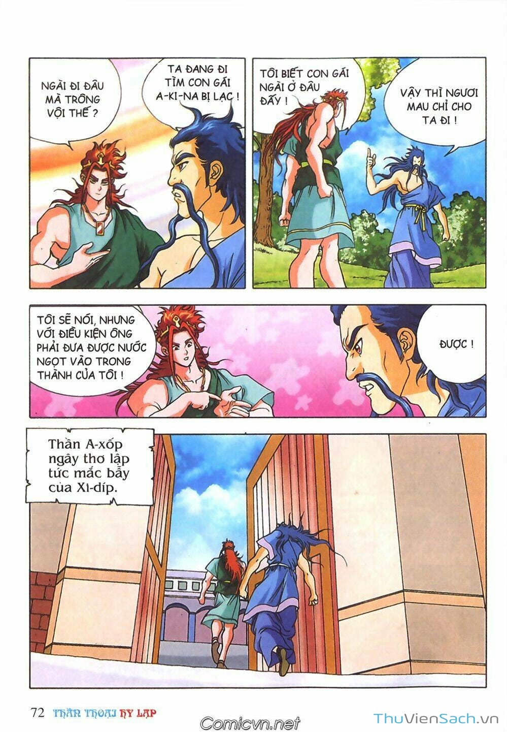 Truyện Tranh Thần Thoại Hy Lạp - Nguồn Gốc Các Vị Thần trang 3