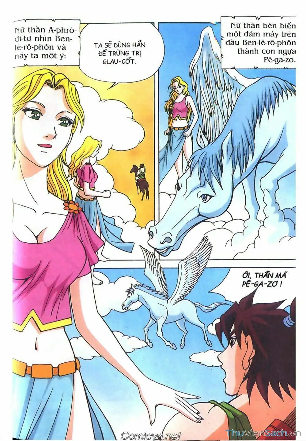 Truyện Tranh Thần Thoại Hy Lạp - Nguồn Gốc Các Vị Thần trang 3