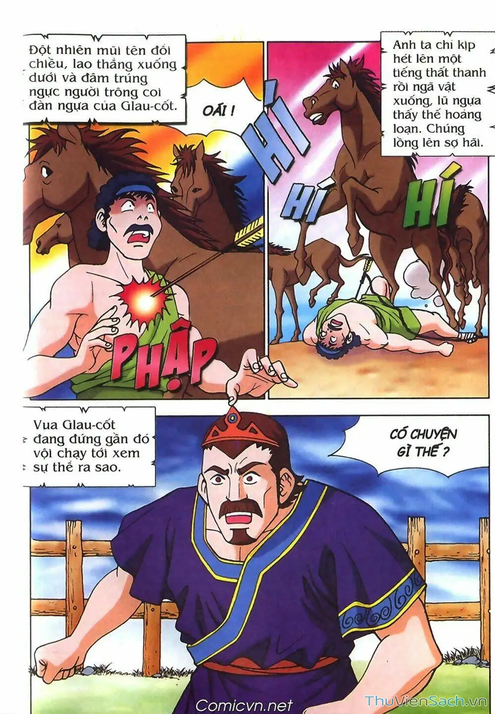 Truyện Tranh Thần Thoại Hy Lạp - Nguồn Gốc Các Vị Thần trang 3