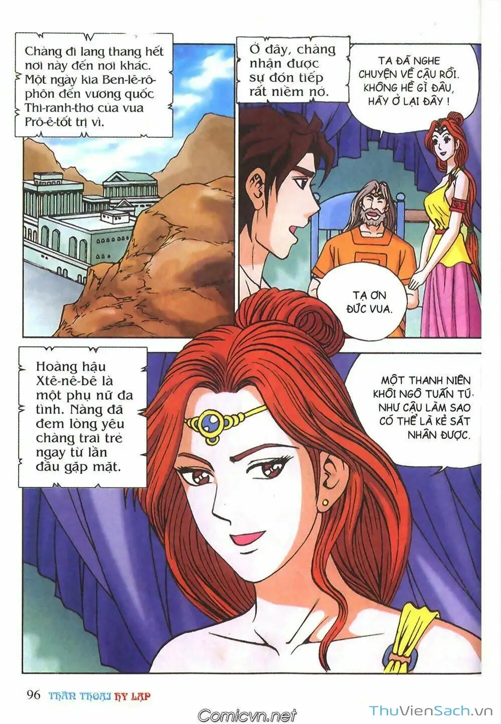 Truyện Tranh Thần Thoại Hy Lạp - Nguồn Gốc Các Vị Thần trang 3