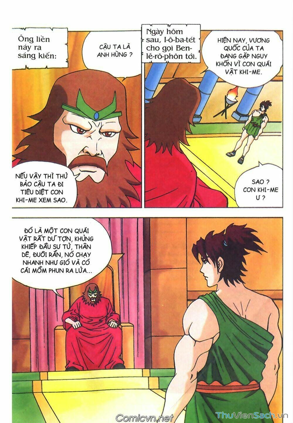 Truyện Tranh Thần Thoại Hy Lạp - Nguồn Gốc Các Vị Thần trang 3