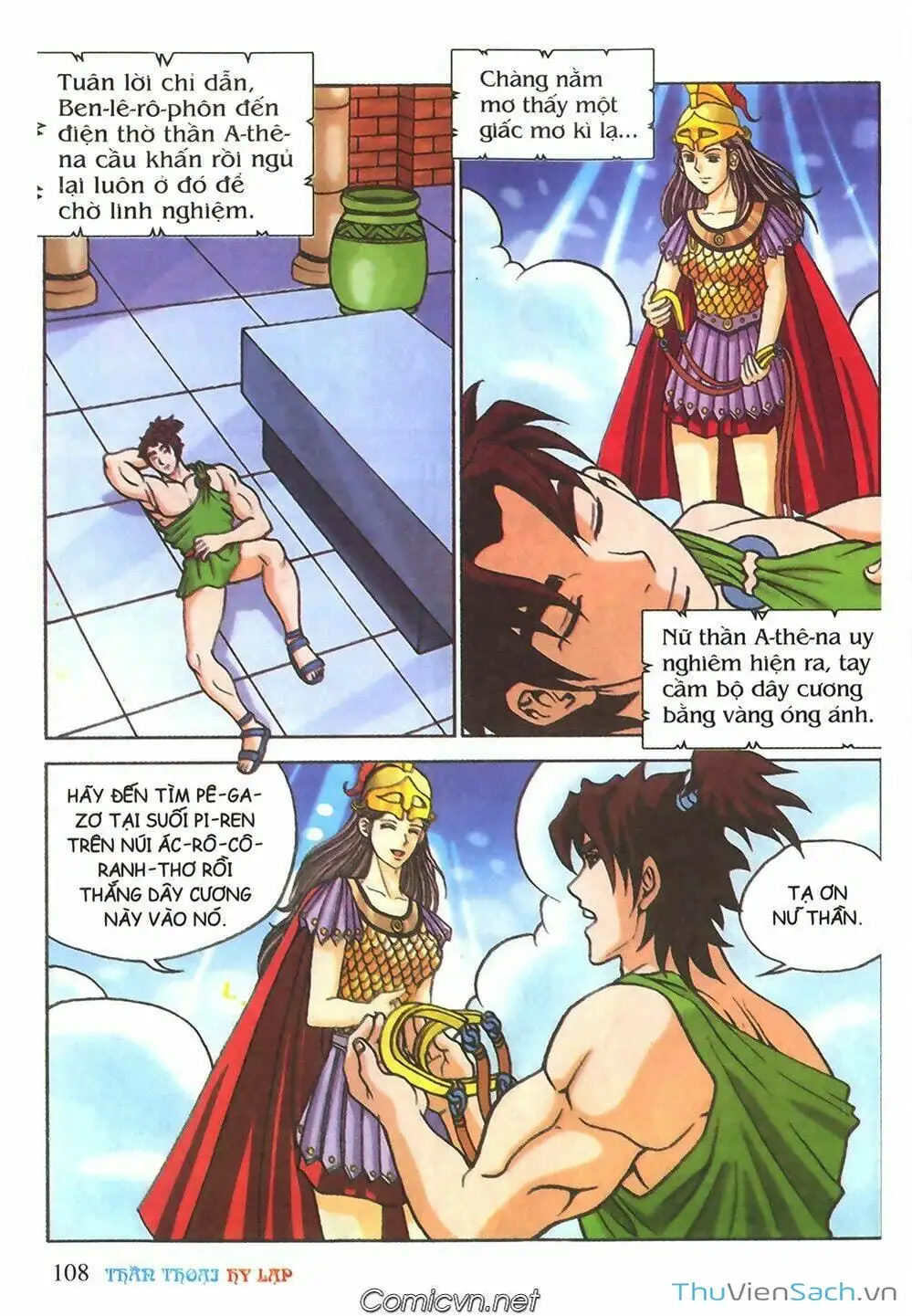 Truyện Tranh Thần Thoại Hy Lạp - Nguồn Gốc Các Vị Thần trang 3