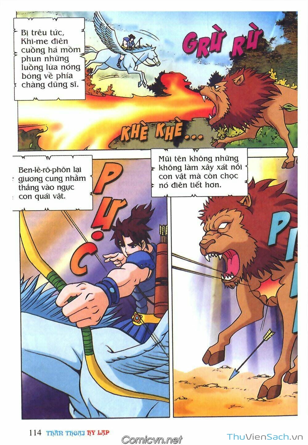 Truyện Tranh Thần Thoại Hy Lạp - Nguồn Gốc Các Vị Thần trang 3