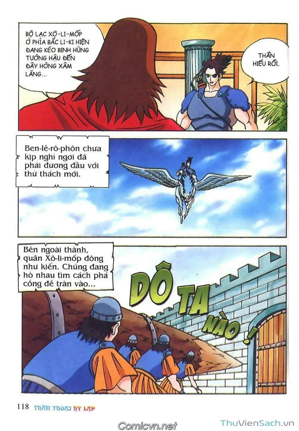 Truyện Tranh Thần Thoại Hy Lạp - Nguồn Gốc Các Vị Thần trang 3