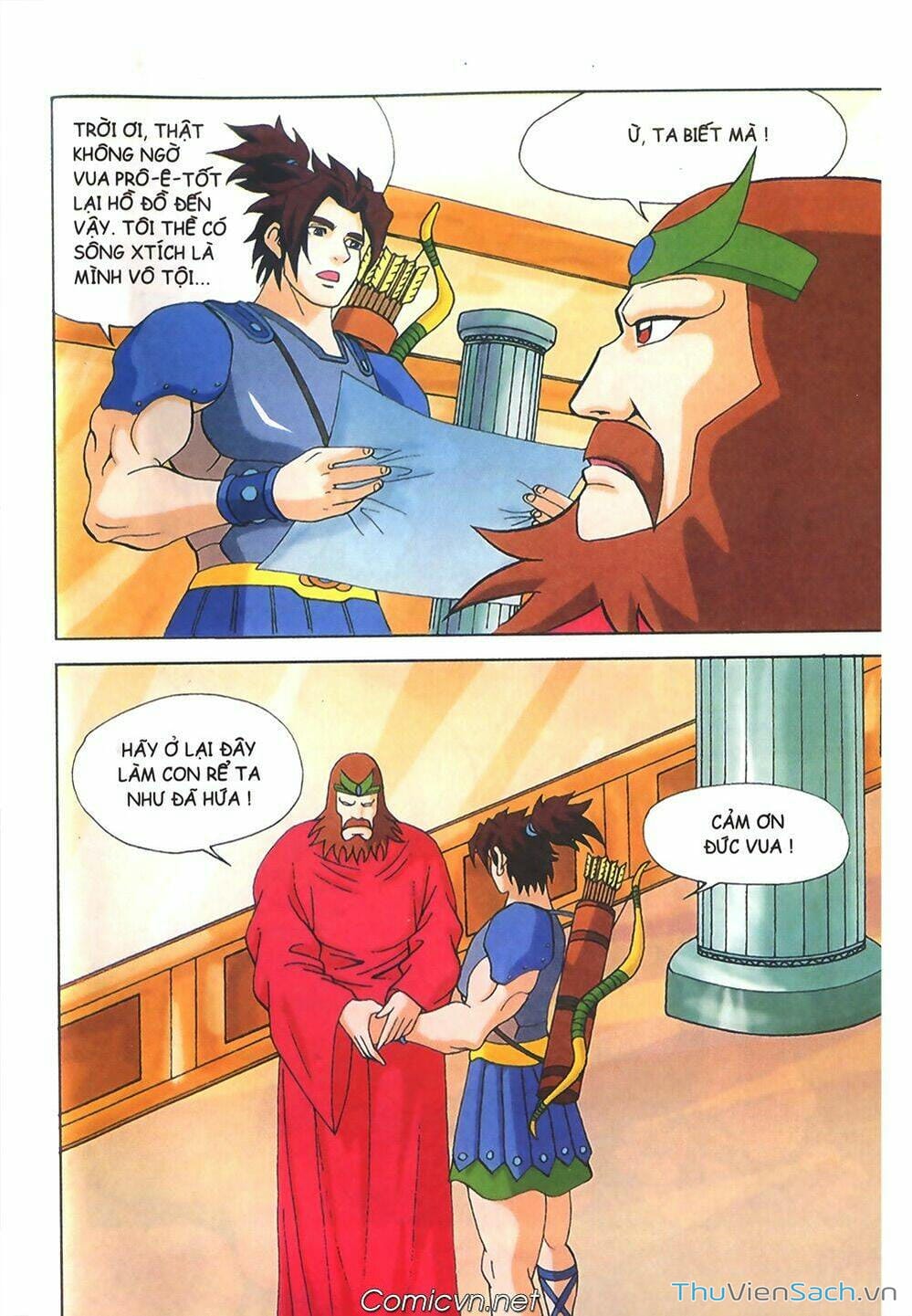 Truyện Tranh Thần Thoại Hy Lạp - Nguồn Gốc Các Vị Thần trang 3