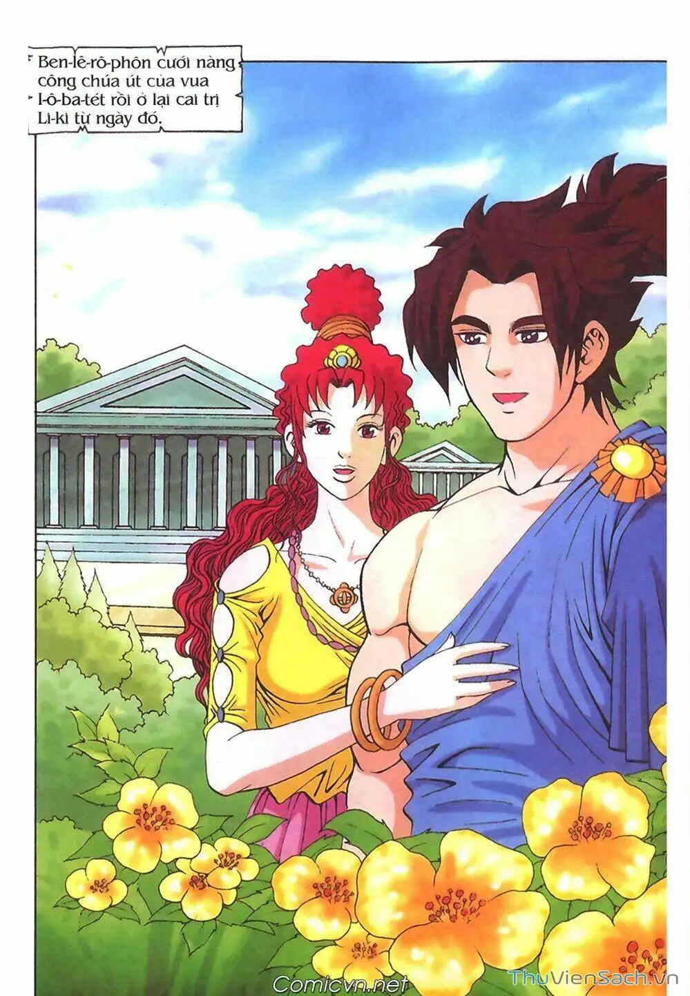 Truyện Tranh Thần Thoại Hy Lạp - Nguồn Gốc Các Vị Thần trang 3