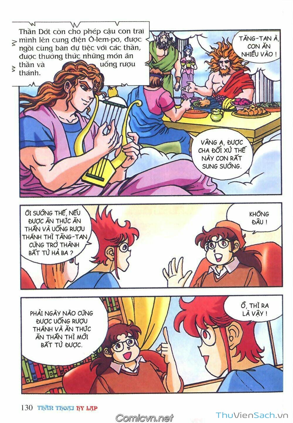 Truyện Tranh Thần Thoại Hy Lạp - Nguồn Gốc Các Vị Thần trang 3