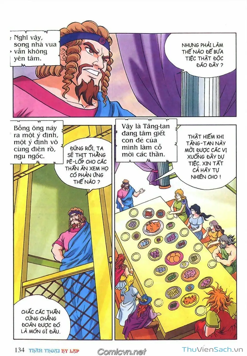 Truyện Tranh Thần Thoại Hy Lạp - Nguồn Gốc Các Vị Thần trang 3