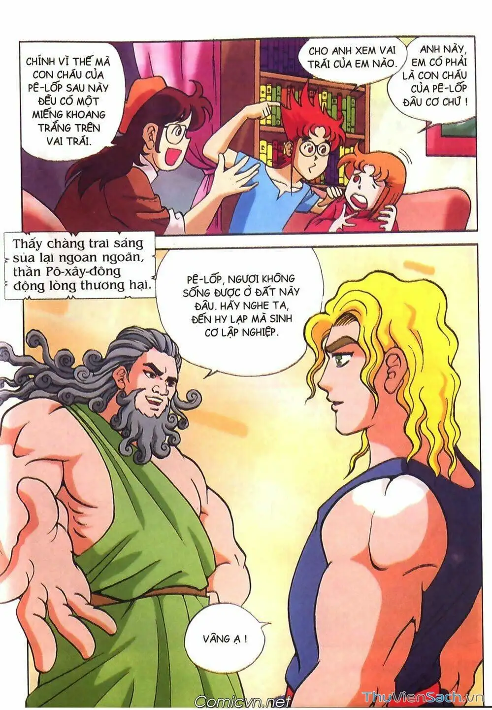 Truyện Tranh Thần Thoại Hy Lạp - Nguồn Gốc Các Vị Thần trang 3