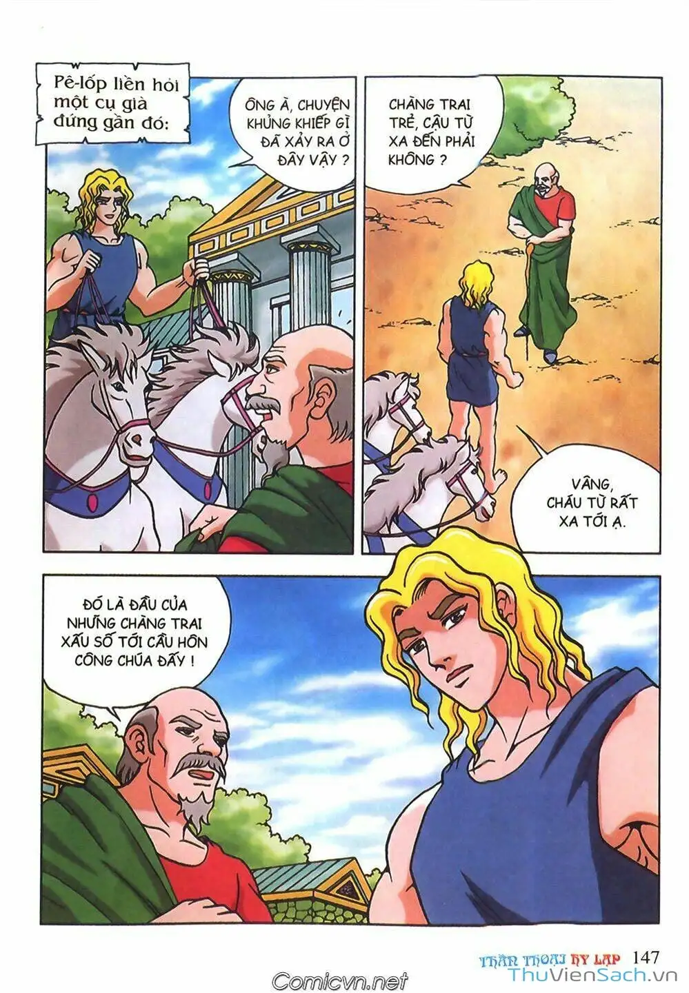 Truyện Tranh Thần Thoại Hy Lạp - Nguồn Gốc Các Vị Thần trang 3