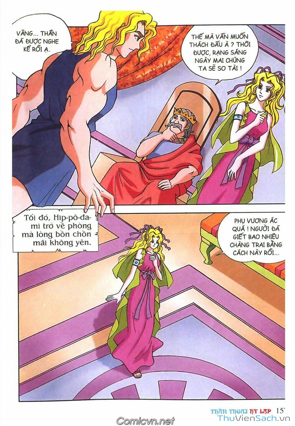 Truyện Tranh Thần Thoại Hy Lạp - Nguồn Gốc Các Vị Thần trang 3