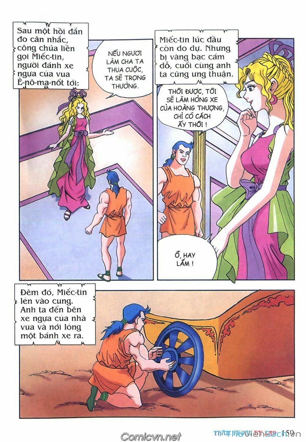 Truyện Tranh Thần Thoại Hy Lạp - Nguồn Gốc Các Vị Thần trang 3