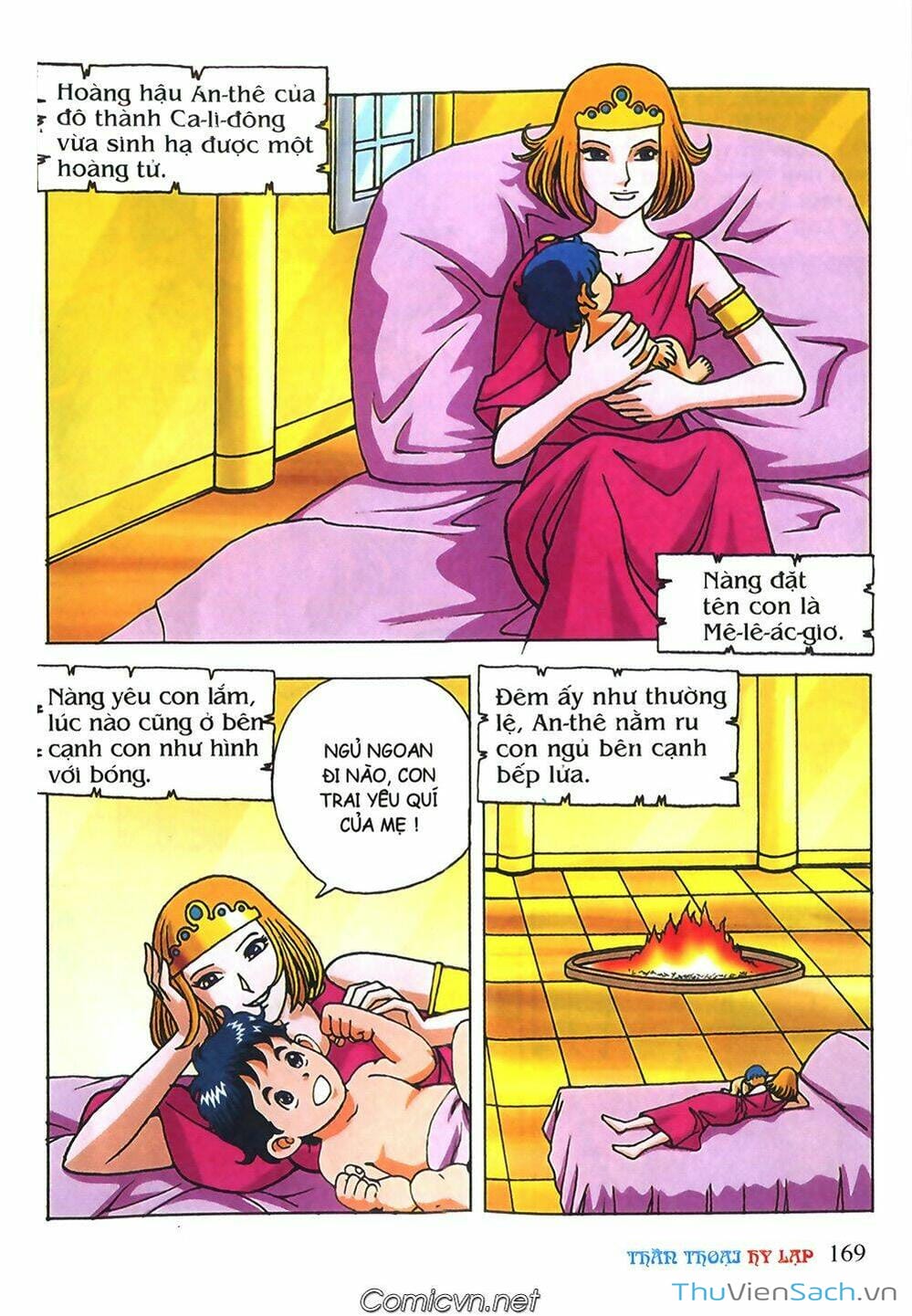 Truyện Tranh Thần Thoại Hy Lạp - Nguồn Gốc Các Vị Thần trang 3