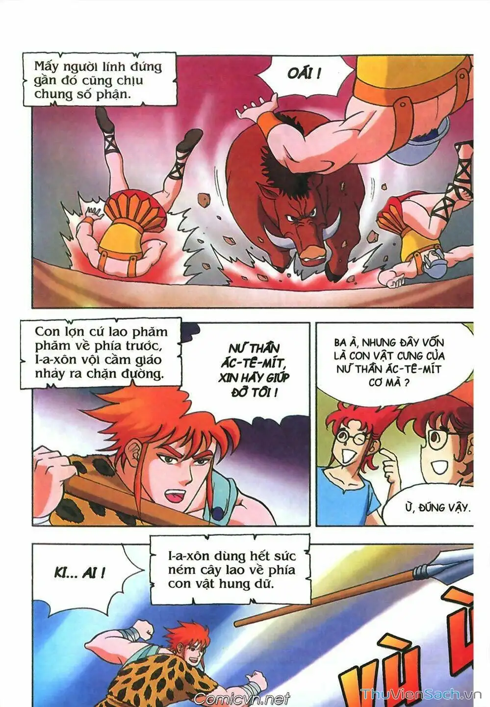 Truyện Tranh Thần Thoại Hy Lạp - Nguồn Gốc Các Vị Thần trang 3