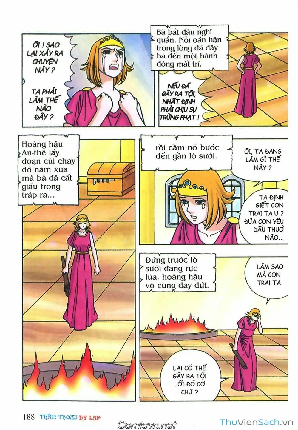 Truyện Tranh Thần Thoại Hy Lạp - Nguồn Gốc Các Vị Thần trang 3