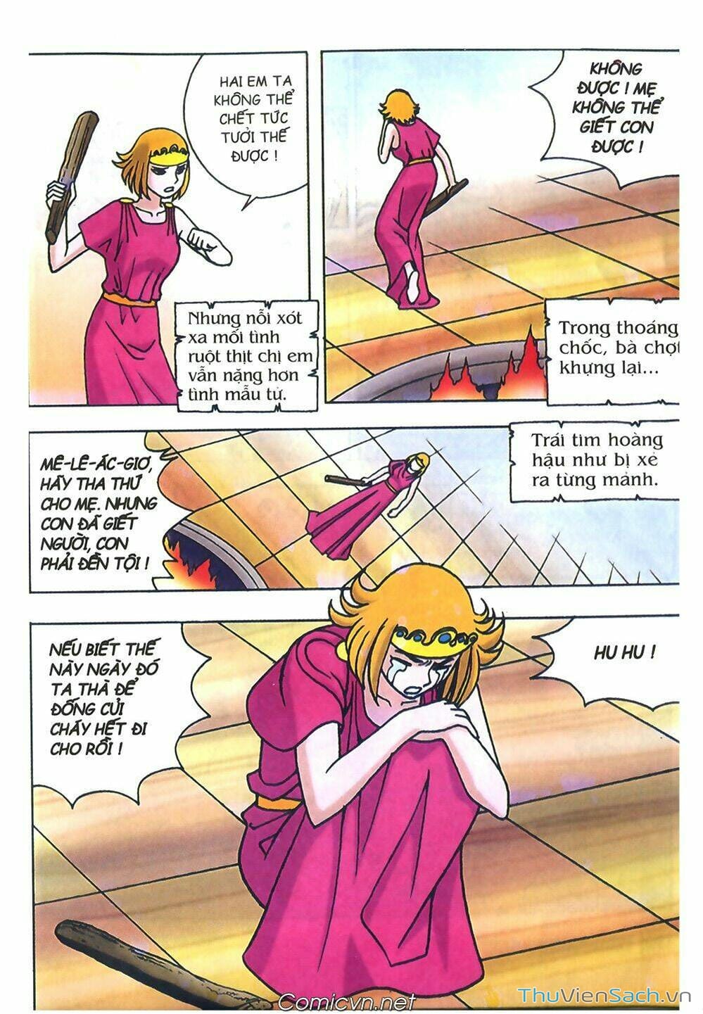 Truyện Tranh Thần Thoại Hy Lạp - Nguồn Gốc Các Vị Thần trang 3