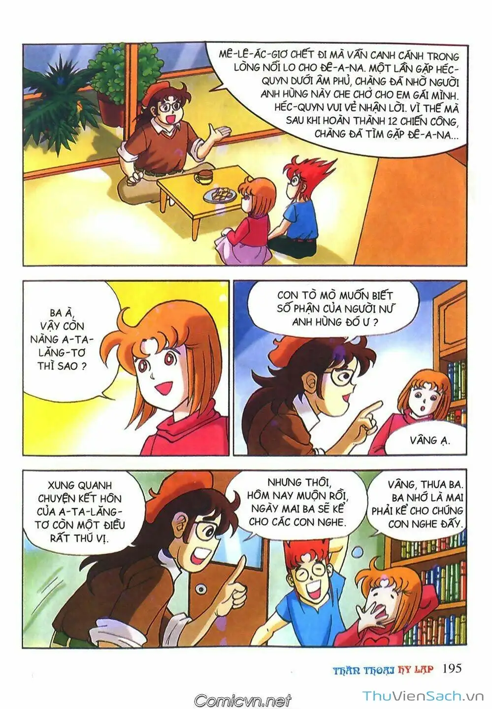 Truyện Tranh Thần Thoại Hy Lạp - Nguồn Gốc Các Vị Thần trang 3