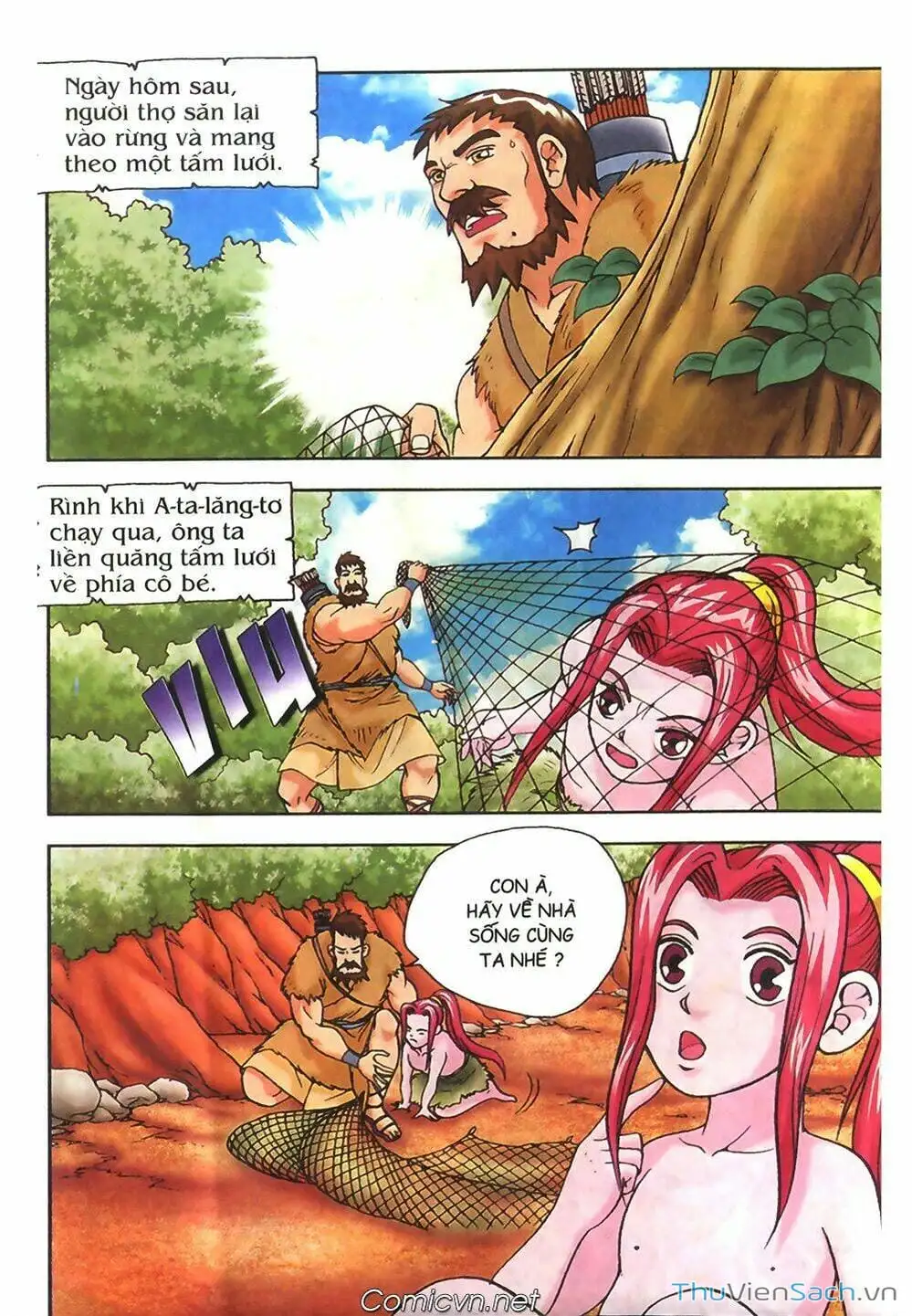 Truyện Tranh Thần Thoại Hy Lạp - Nguồn Gốc Các Vị Thần trang 3