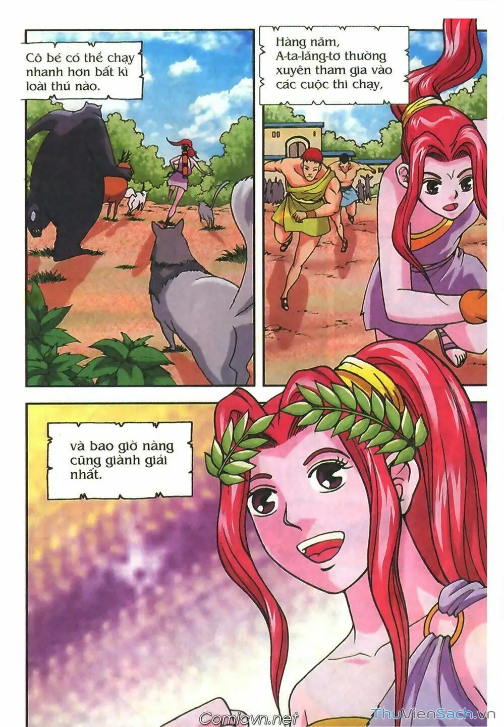 Truyện Tranh Thần Thoại Hy Lạp - Nguồn Gốc Các Vị Thần trang 3