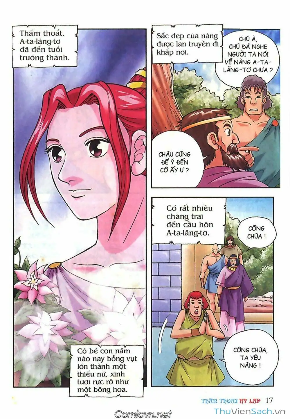 Truyện Tranh Thần Thoại Hy Lạp - Nguồn Gốc Các Vị Thần trang 3