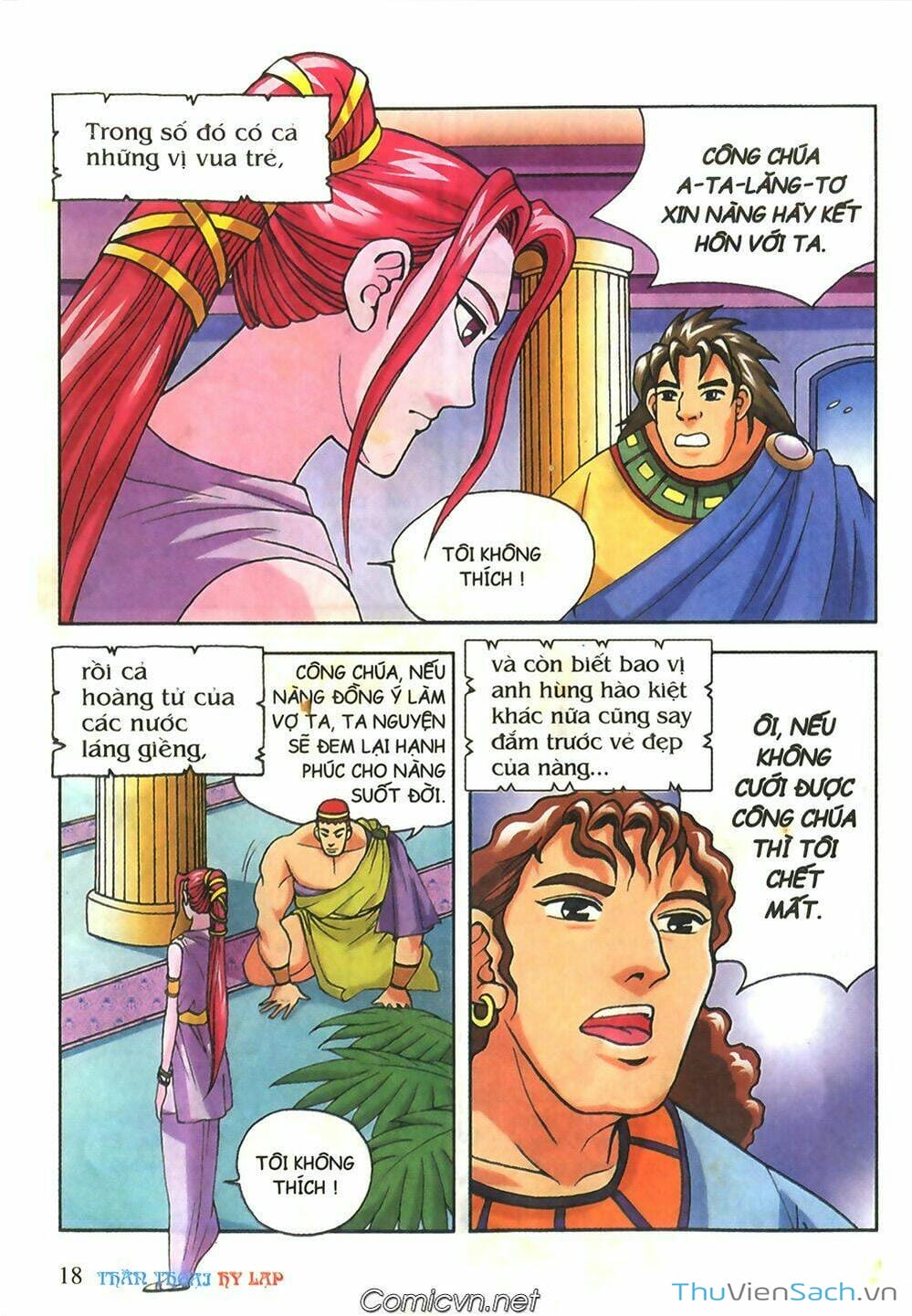 Truyện Tranh Thần Thoại Hy Lạp - Nguồn Gốc Các Vị Thần trang 3